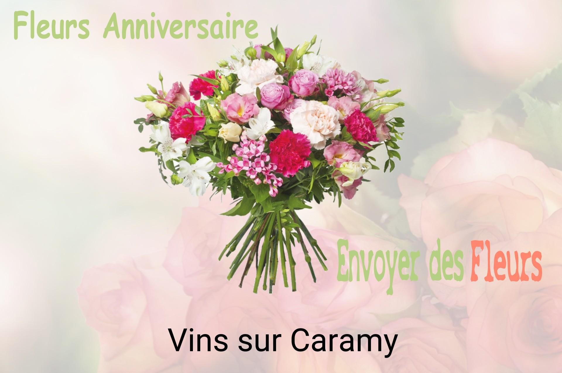 Bouquet de fleurs d’anniversaire livré à Vins-sur-Caramy